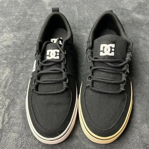 DC LYNX VULC TX Black Skateboard Street Low ADYS300234 Sneakers shoes Me… - Picture 5 of 17
